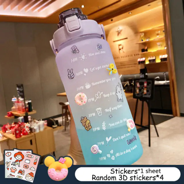 Large Fitness Water Bottle