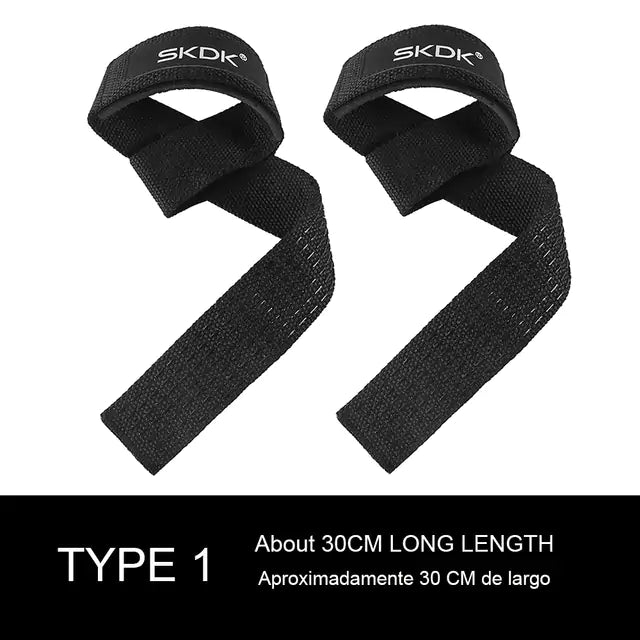 black lifting straps for the gym and working out